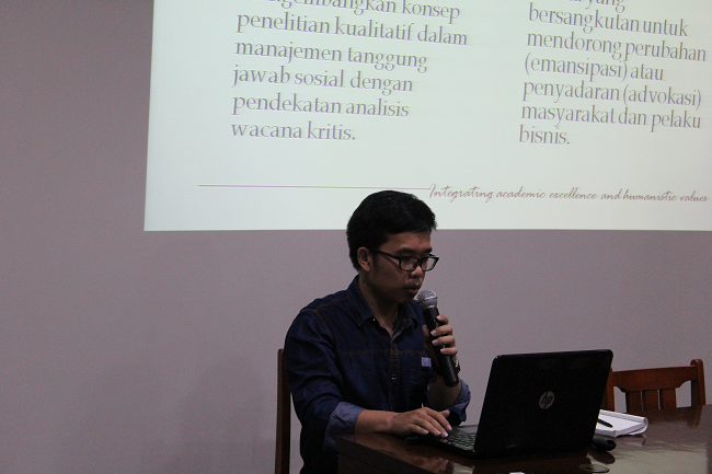 Bang Tapin, menjadi panutan dalam qualitative research